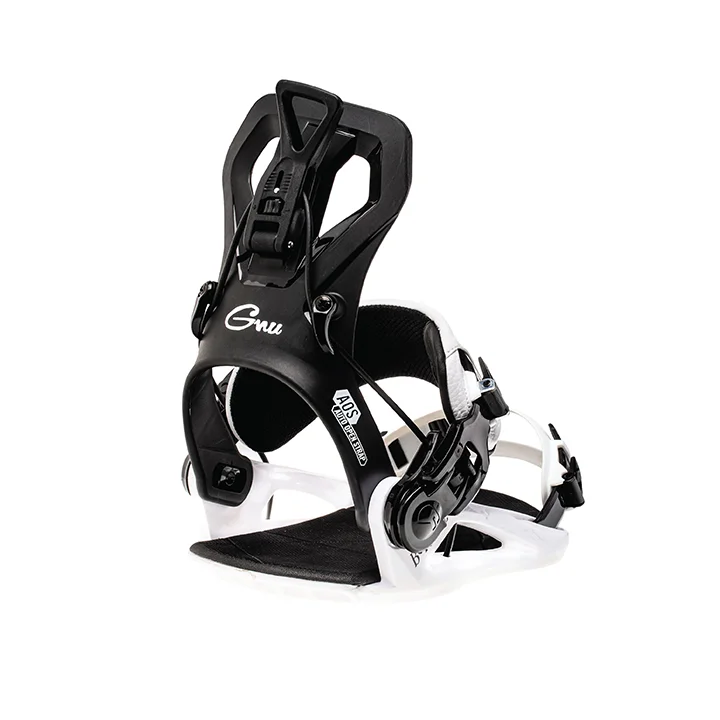 GNU Womens 2024 B-REAL Snowboard Bindings - White