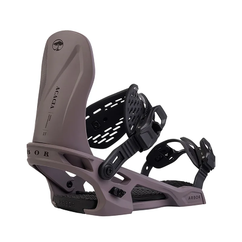 Arbor Women's 2025 Acacia Snowboard Bindings - Lavender / Black