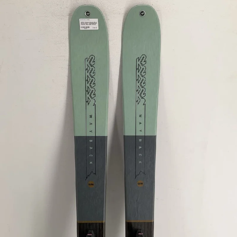 2025 K2 Women's Wayback 98 w/ Marker Alpinist 8 Touring Bindings