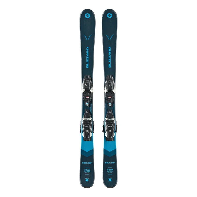 Blizzard Rustler Twin Jr (FDT JR 7 WB System Binding) Skis Boys 2024