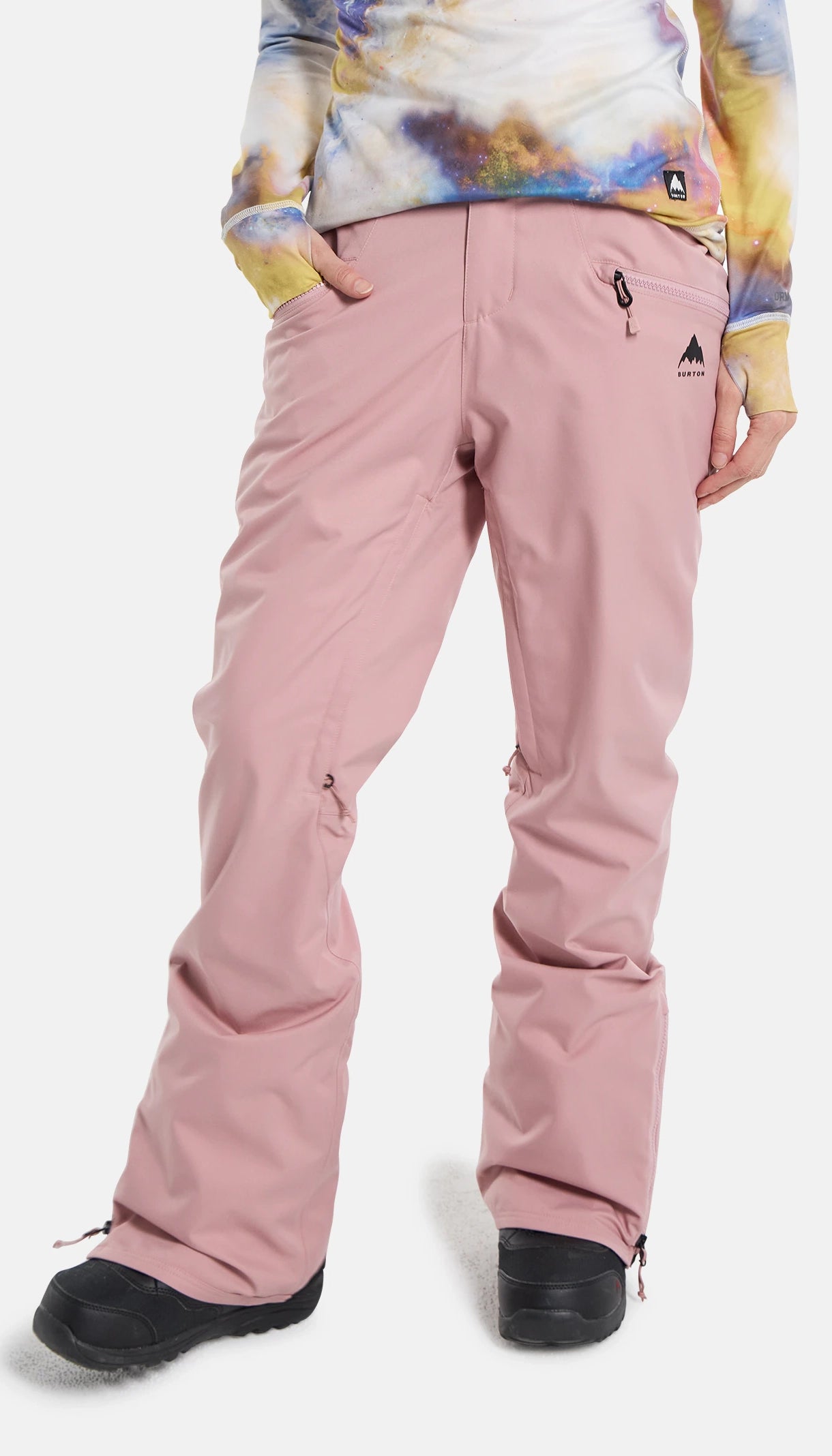 Burton Marcy High Rise Pants Womens 2024 Powder Blush