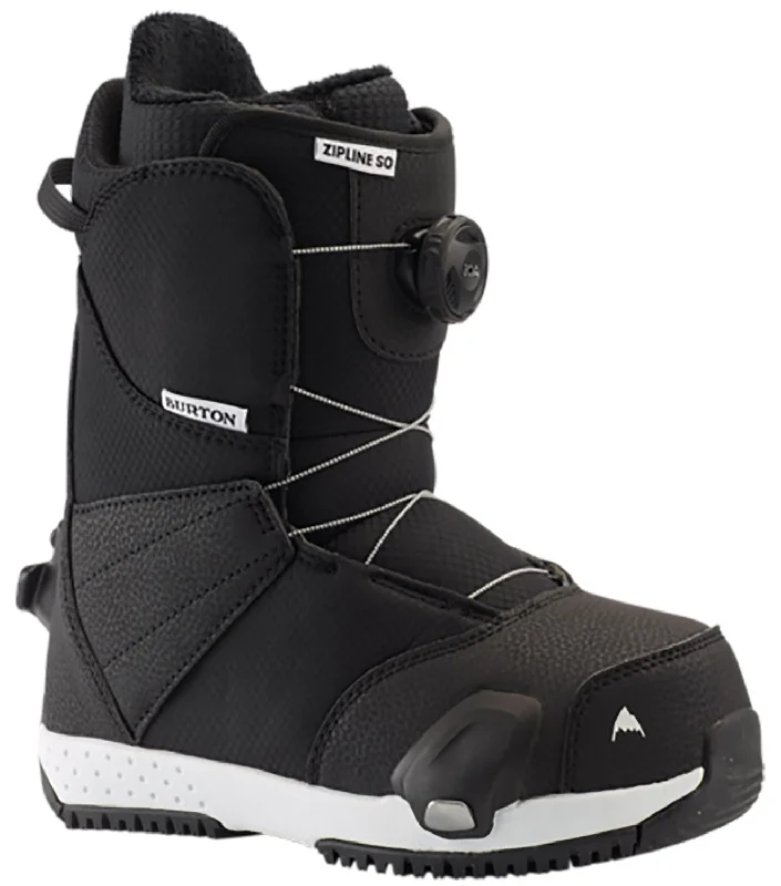 Burton Zipline Step On Snowboard Boots Kids 2024 Black