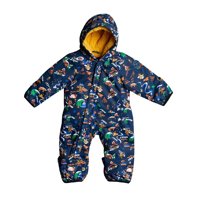 Quiksilver 2023 Baby Suit - Insignia Blue Snow Aloha