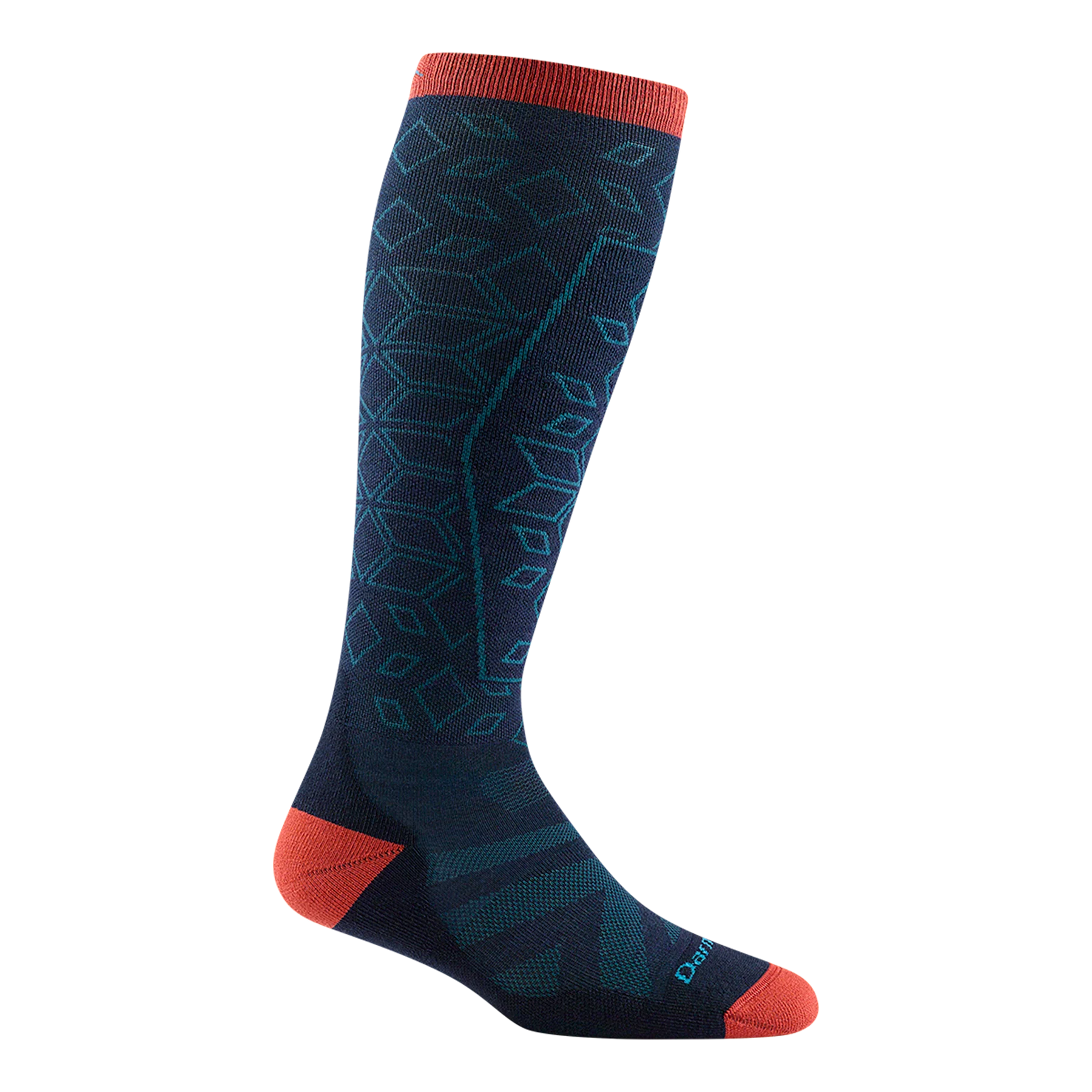 Traverse Over-the-Calf Lightweight Ski & Snowboard Sock w/ Cushion & Padded Shin (Women's) - D8022W