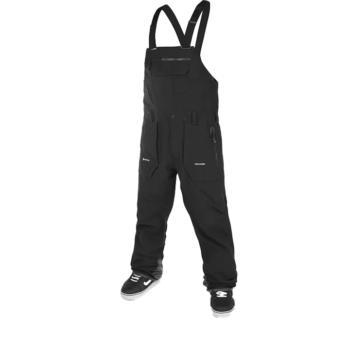 Volcom Rain Gore-Tex Snow Bib Overalls - Black